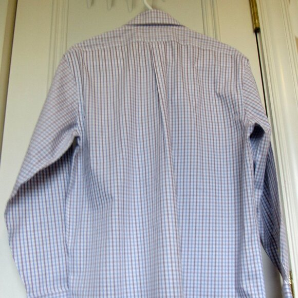 Brooks Brothers Non-iron Dress Check Plaid Shirt Men's Size 15.5 (32/33),Cotton - Picture 3 of 8